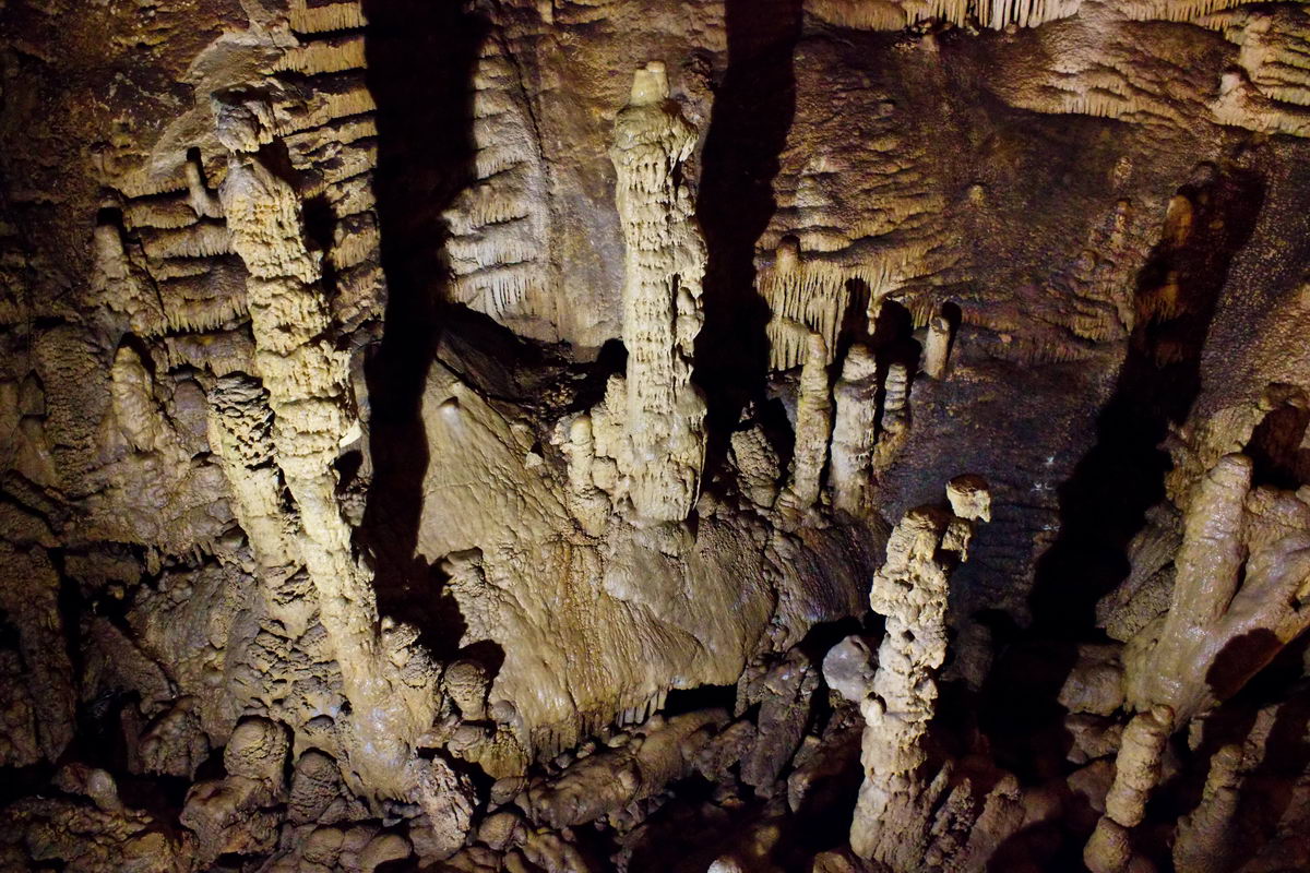 в пещере Эмине-Баир-Хосар в Крыму
