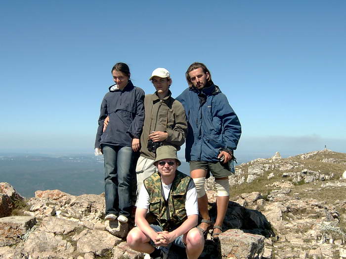 групповое фото на вершине Эклизи Бурун