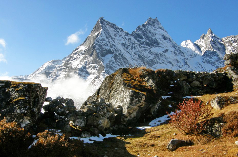 Гималаи в районе Намче-Базара