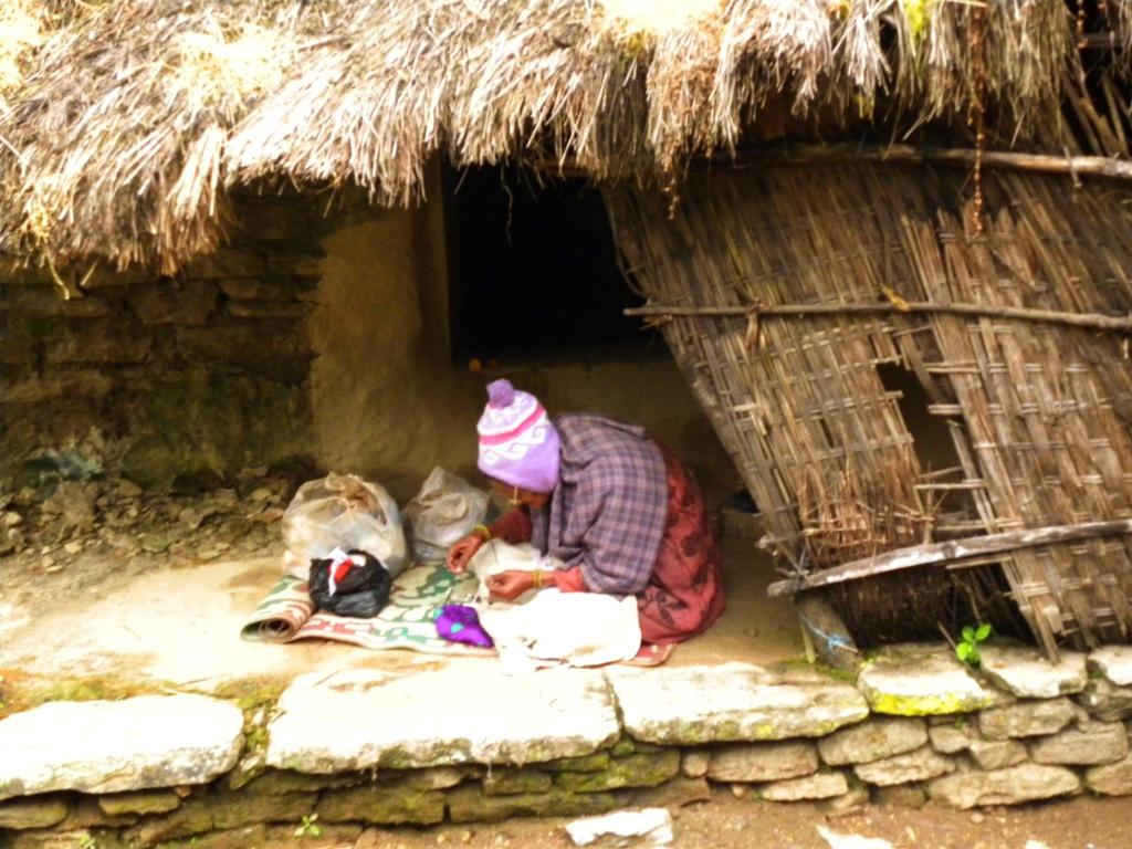 непальская бабушка