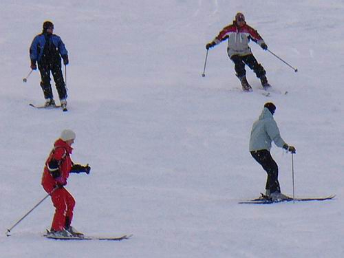 ukrainian skiers