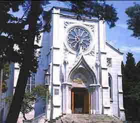 Roman-catholic church in Yalta