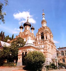 The church of Alexander Nevsky