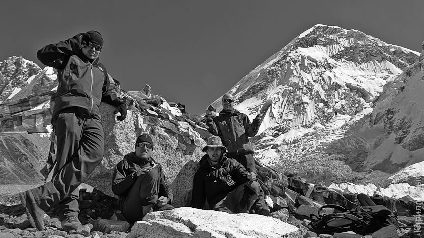 осень 2011 - Базовый лагерь Эвереста