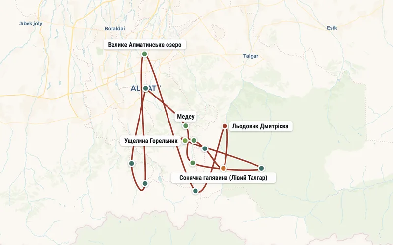Tourenkarte